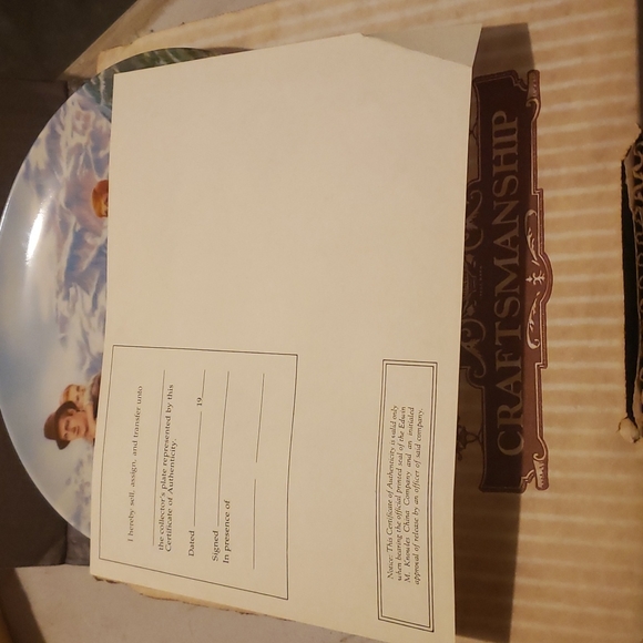 CLIMB EVRY MOUNTAIN  THE SOUND OF MUSIC COLLECTOR PLATE - Picture 4 of 6